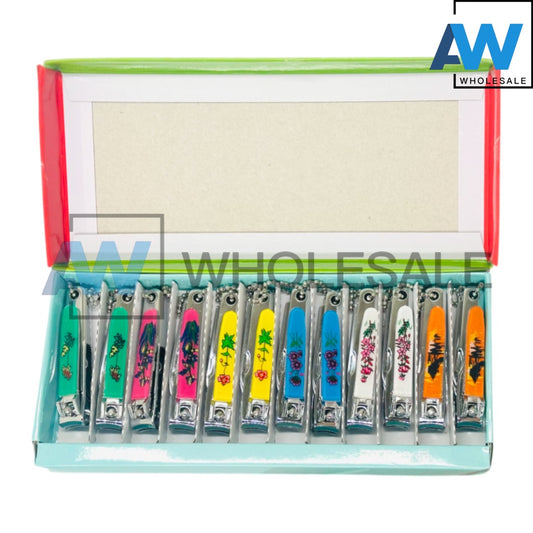 DU-22 (12 pcs) Flower Design Nail Cutter