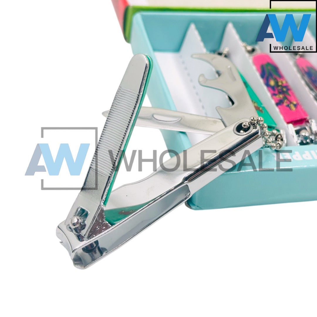 DU-22 (12 pcs) Flower Design Nail Cutter