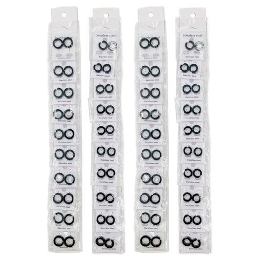 EA-01 (20 pcs) Lazer Printed Earrings