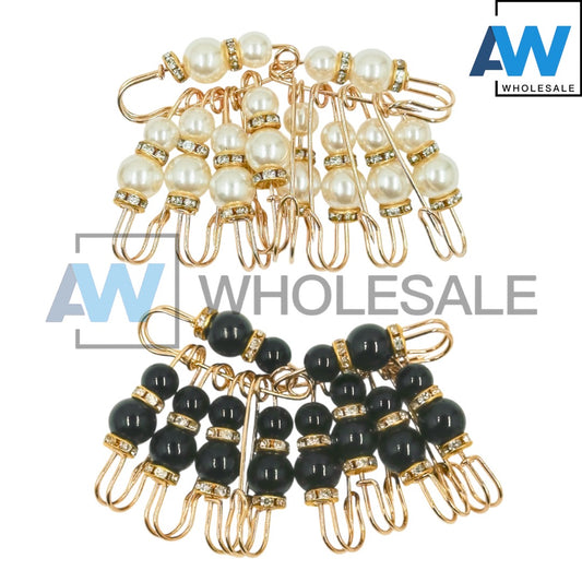 EA-23 (10 pcs) Pearl Brooch Pins