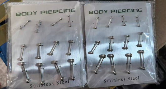 EA-31 (12 pcs) 3/4/5 mm Stainless Steel Studs