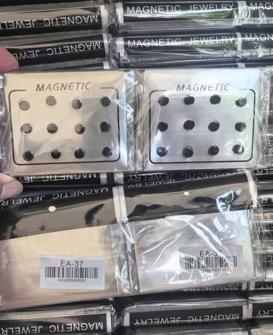 EA-37 (12 pcs) 6mm magnet earring