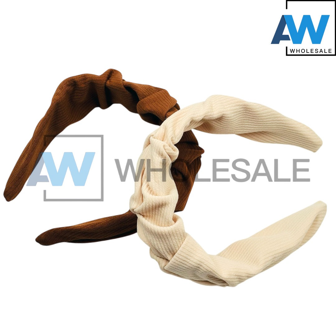 HB-1615 (12 pcs) cm Thick Fabric Headbands