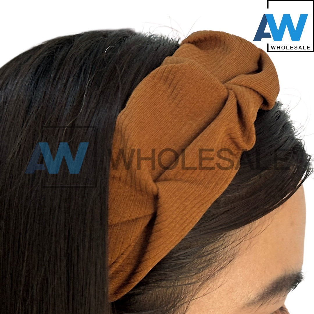 HB-1615 (12 pcs) cm Thick Fabric Headbands
