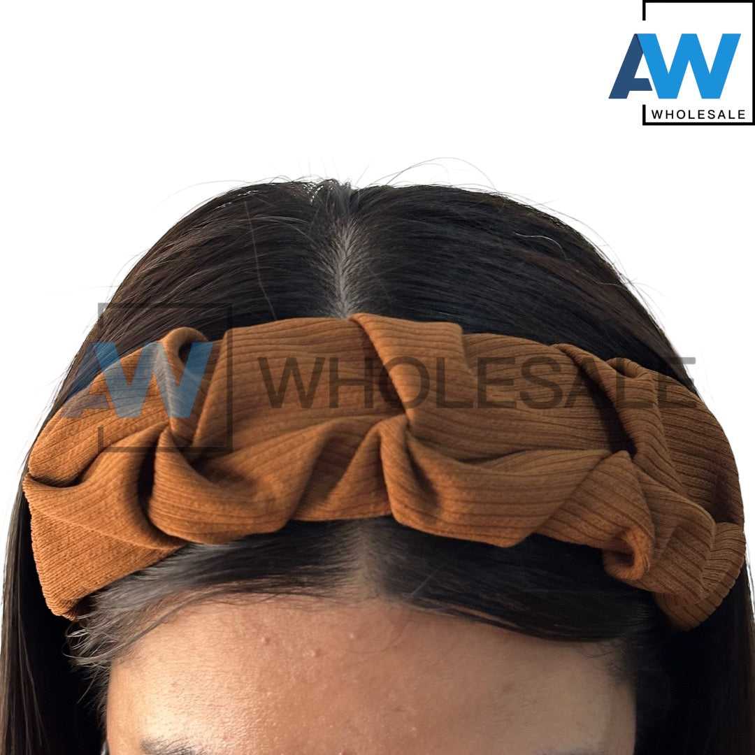 HB-1615 (12 pcs) cm Thick Fabric Headbands