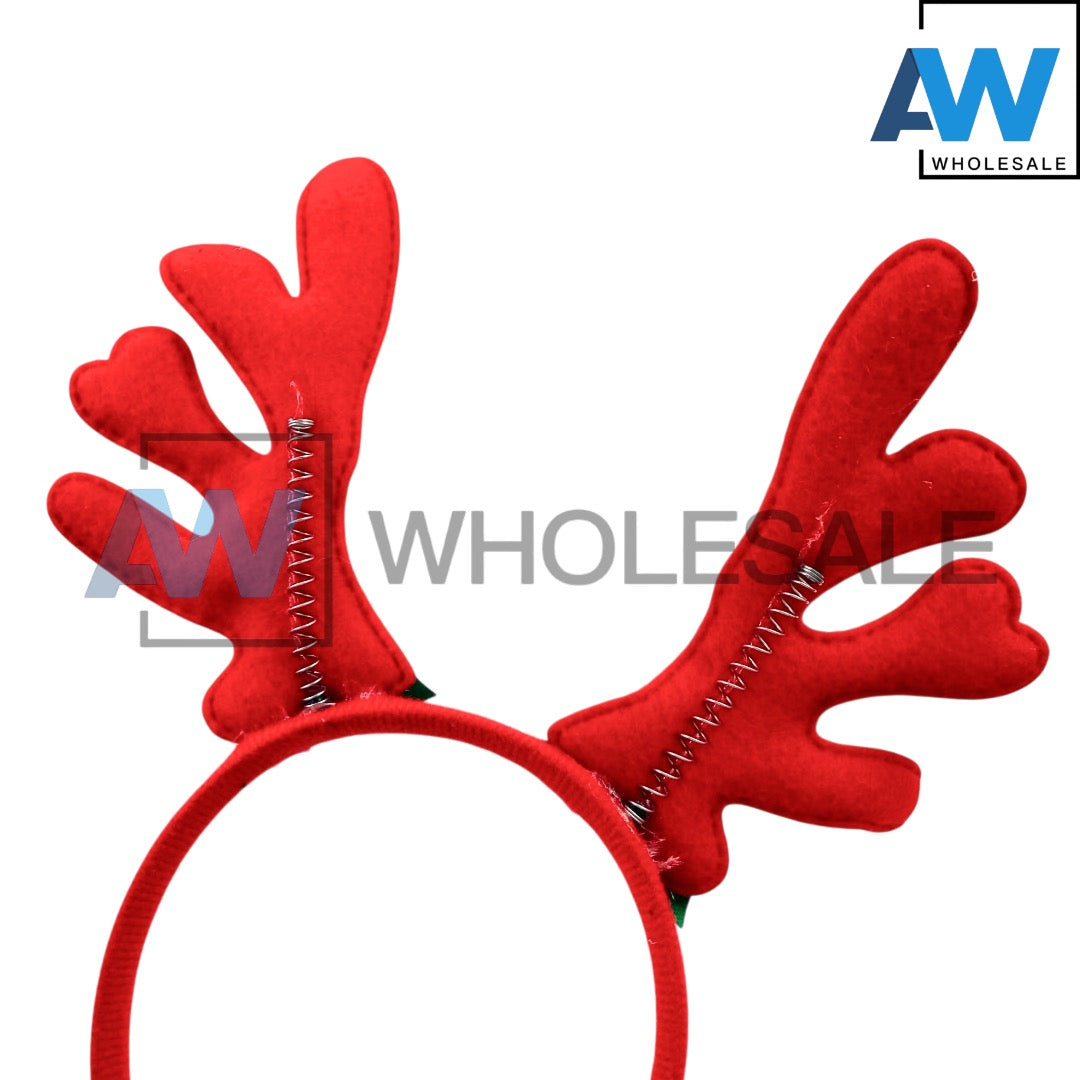 HB-1667 (12 pcs) Reindeer Christmas Headbands