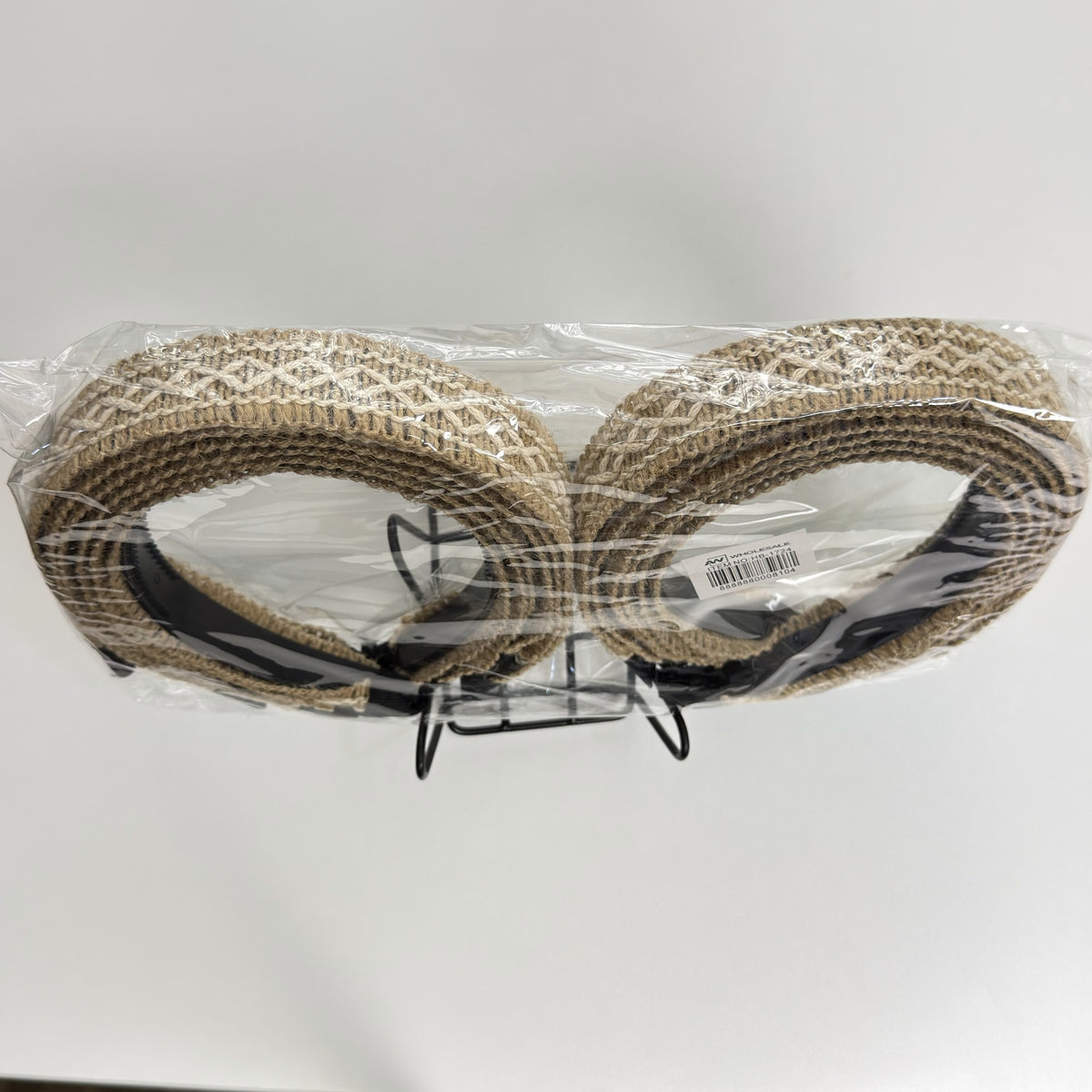 HB-1724 (12 pcs) 4cm Woven Fabric Headband