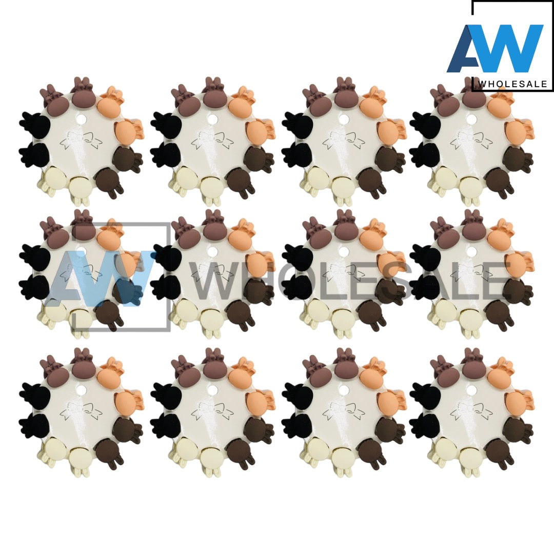 HC-18 (12 cards) 2 cm Hair Clips