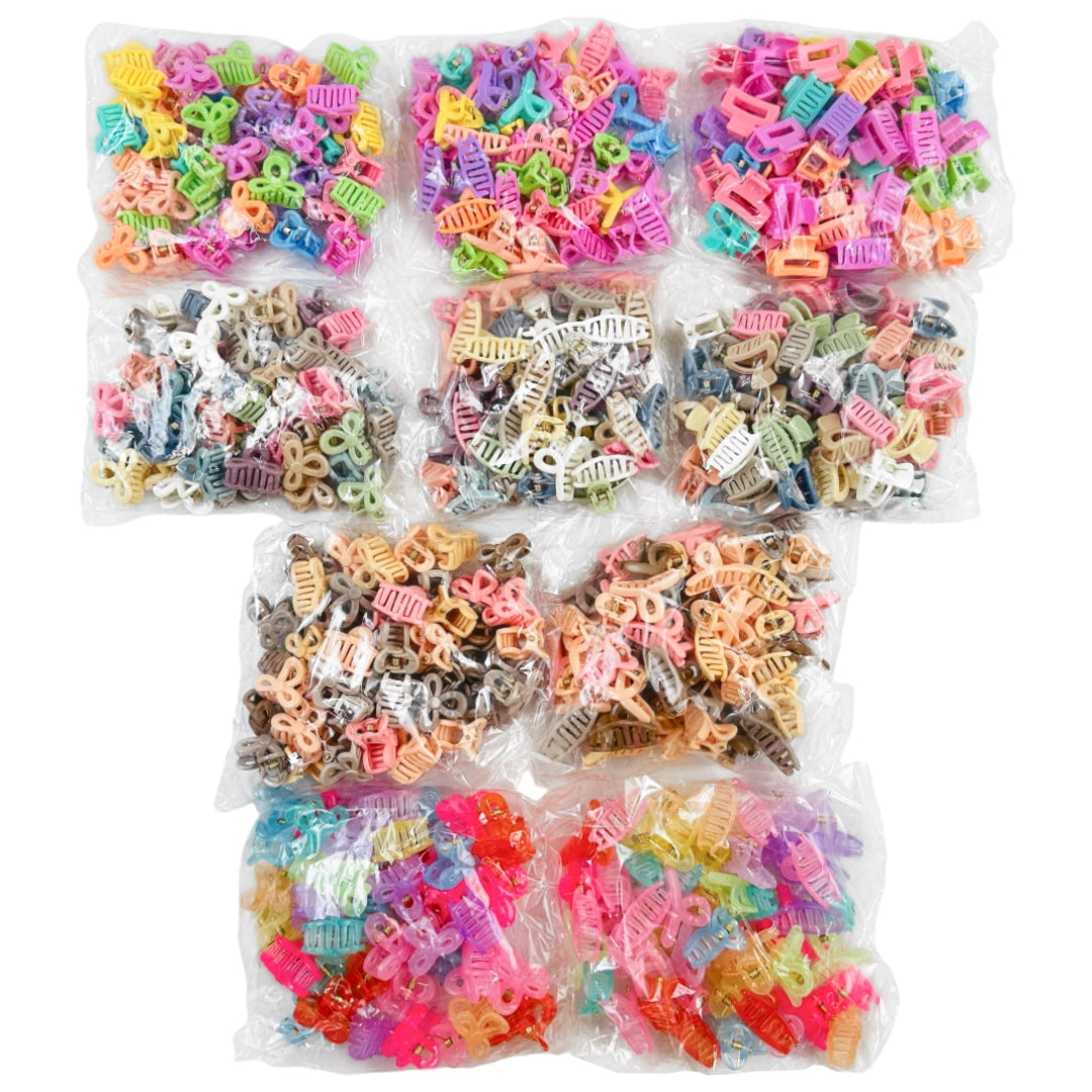 HC-39 (50 pcs) Glossy 2.5 cm Hair Clips