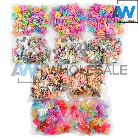 HC-39 (50 pcs) Glossy 2.5 cm Hair Clips