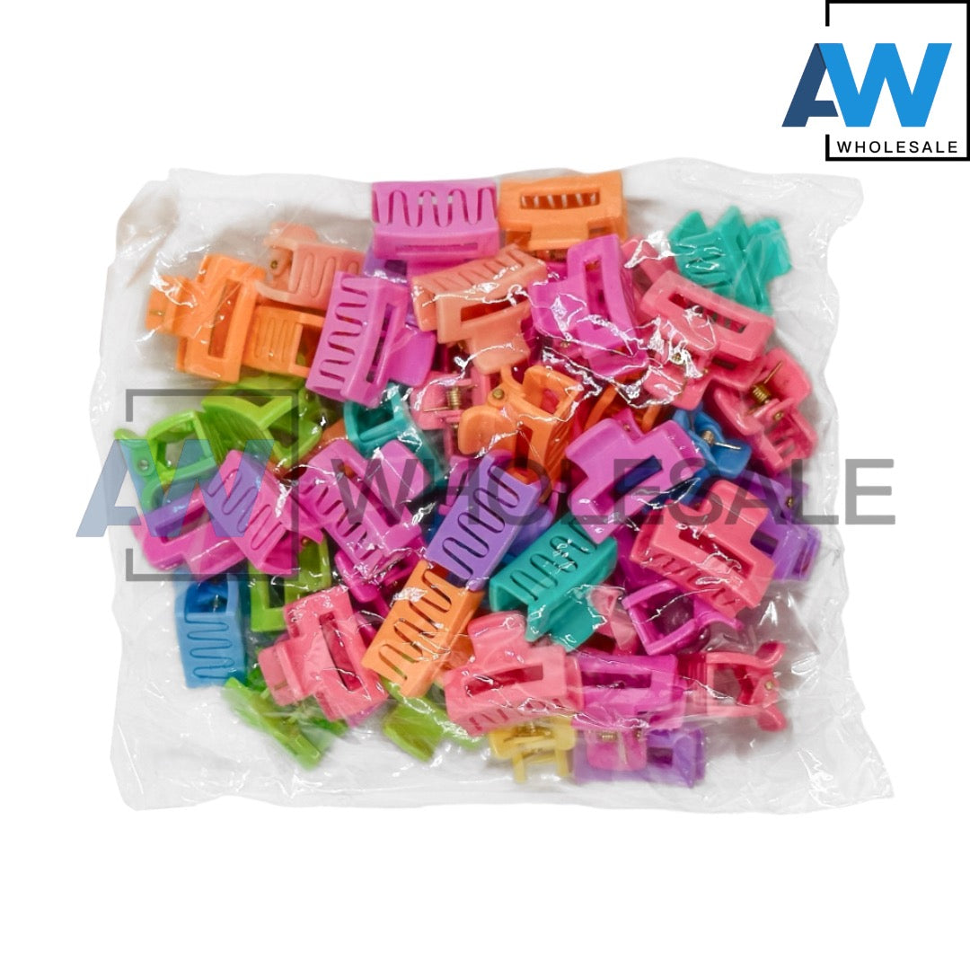 HC-39 (50 pcs) Glossy 2.5 cm Hair Clips