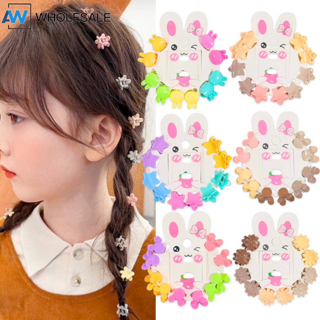 HC-92 (12 cards) 10 in 1 Hair Clip Set