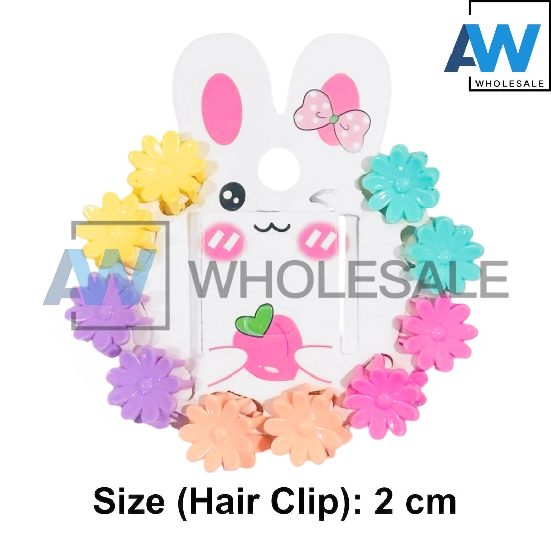 HC-92 (12 cards) 10 in 1 Hair Clip Set