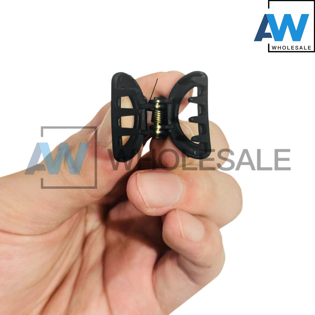 HC-93 (12 cards) Matte 4 in 1 Hair Clip Set