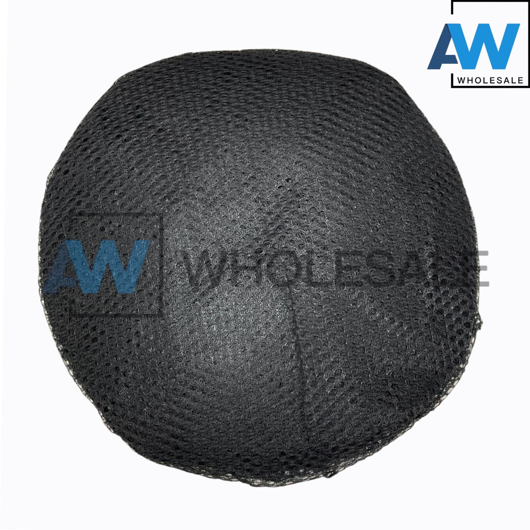 HN-07 (12 pcs) Black Mesh Hair Nets