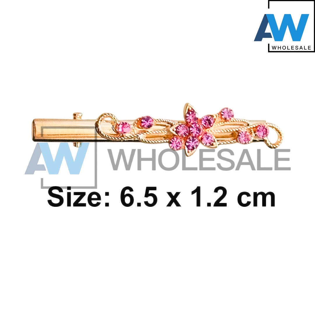 HPN-1743 (12 cards) 2 in 1 Metal Hair Clip Set