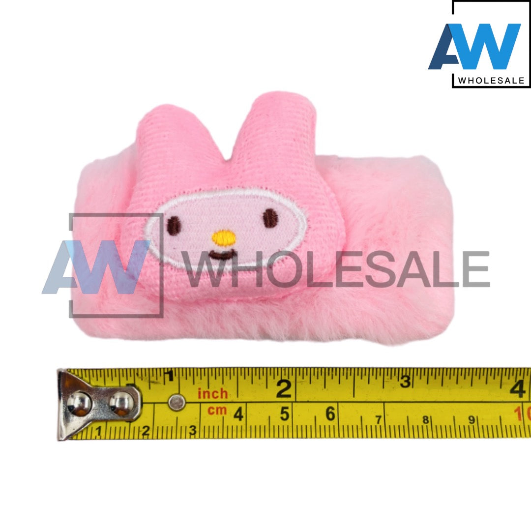 HPN-1992 (10 pcs) Character Faux Fur Hair Clips