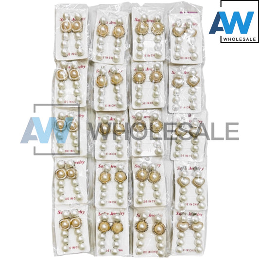 HPN-2096 (10 pcs) Pearl Hair Clips