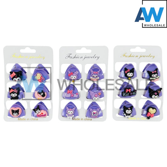 HPN-2152 (1 card) K Character Hair Clip Sets