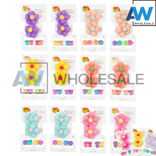 HPN-2288 (12 cards) 6 in 1 Hair Clip Set