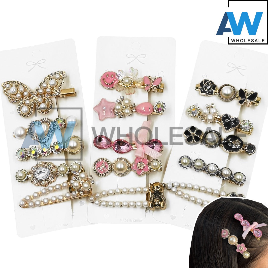 HPN-2299 (1 card) 5 in 1 Hair Clip