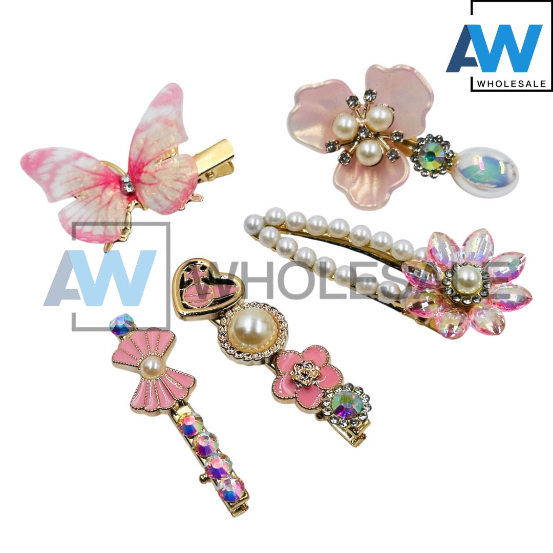 HPN-2300 (1 card) 5 in 1 Hair Clip