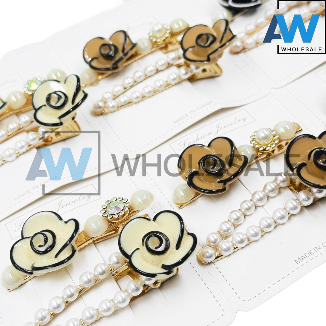 HPN-2302 (12 cards) 3 in 1 Hair Clip Set