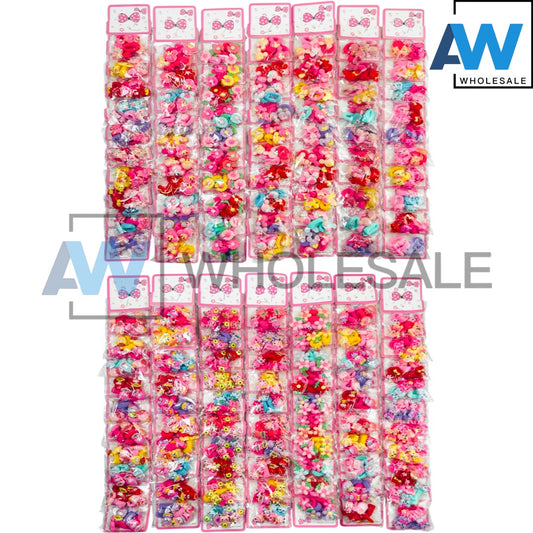 HPN-2303 (1 card) 4 in 1 Character Hair Ties