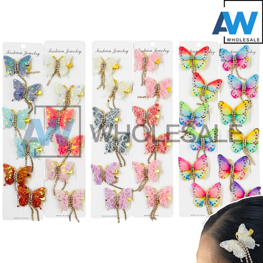 HPN-2310 (12 pcs) Pearl Golden Hair Clip