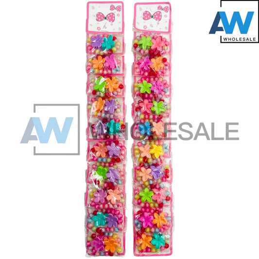 HPN-2323 (1 card) 3 in 1 Hair Clip & Hair Tie Set