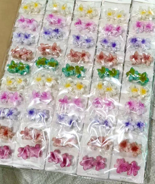 HPN-2329 (1 card) Flower Hair Clip