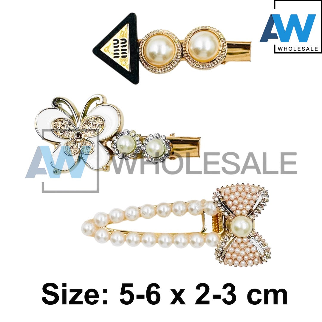 HPN-2398 (1 card) 5 in 1 Hair Clip Set