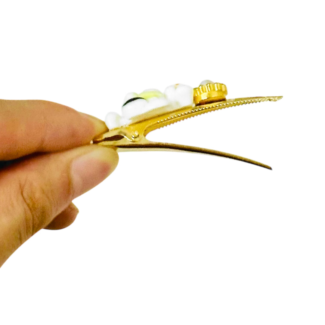 HPN-2407 (10 pcs) Character Golden Hair Clip