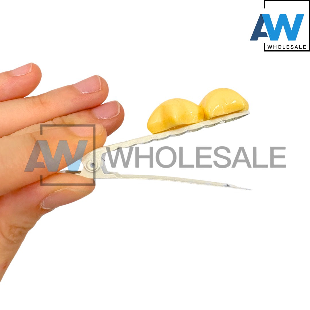 HPN-2424 (12 cards) Cute Star/Heart Hair Clips