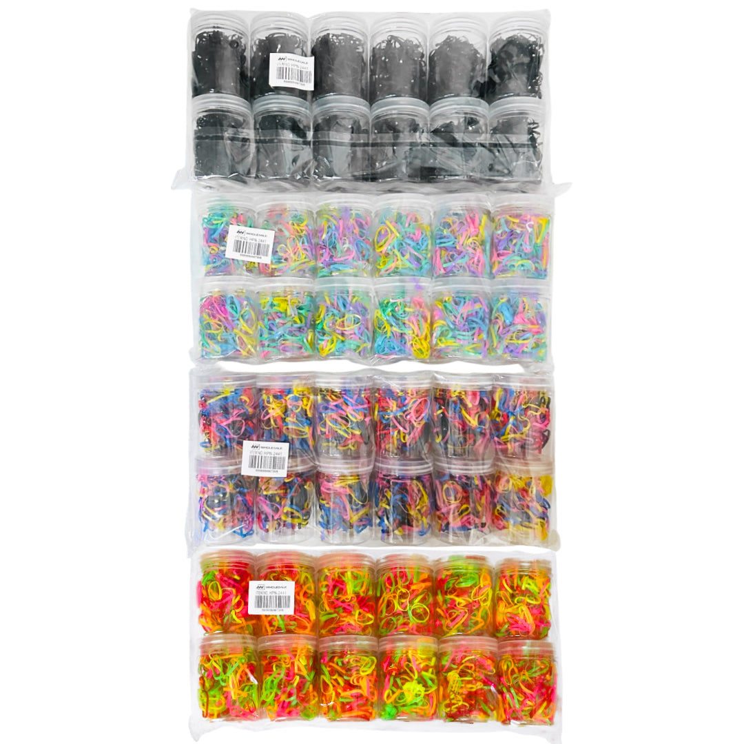 HPN-2441 (12 cases) Sanrio Rubber Band Hair Ties Case Set