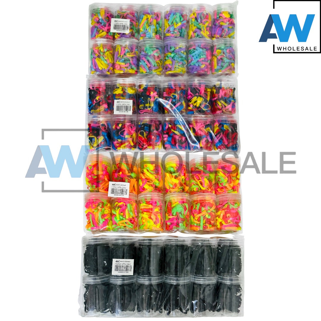 HPN-2442 (12 cases) Sanrio Rubber Band Hair Ties Case Set