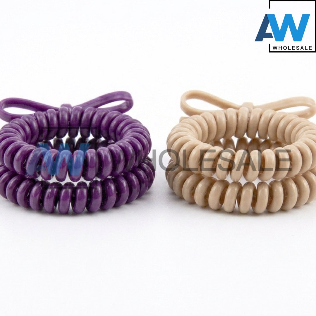 HPN-2476 (12 sets) 3 in 1 Ribbon Hair Tie Set