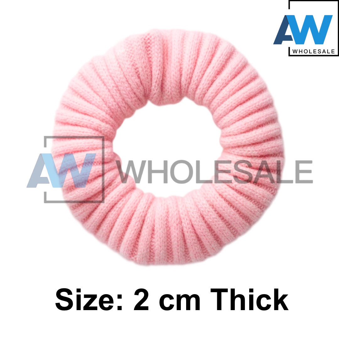 HPN-2501 (12 sets) 3 in 1 Wrinkle Fabric Hair Tie Set