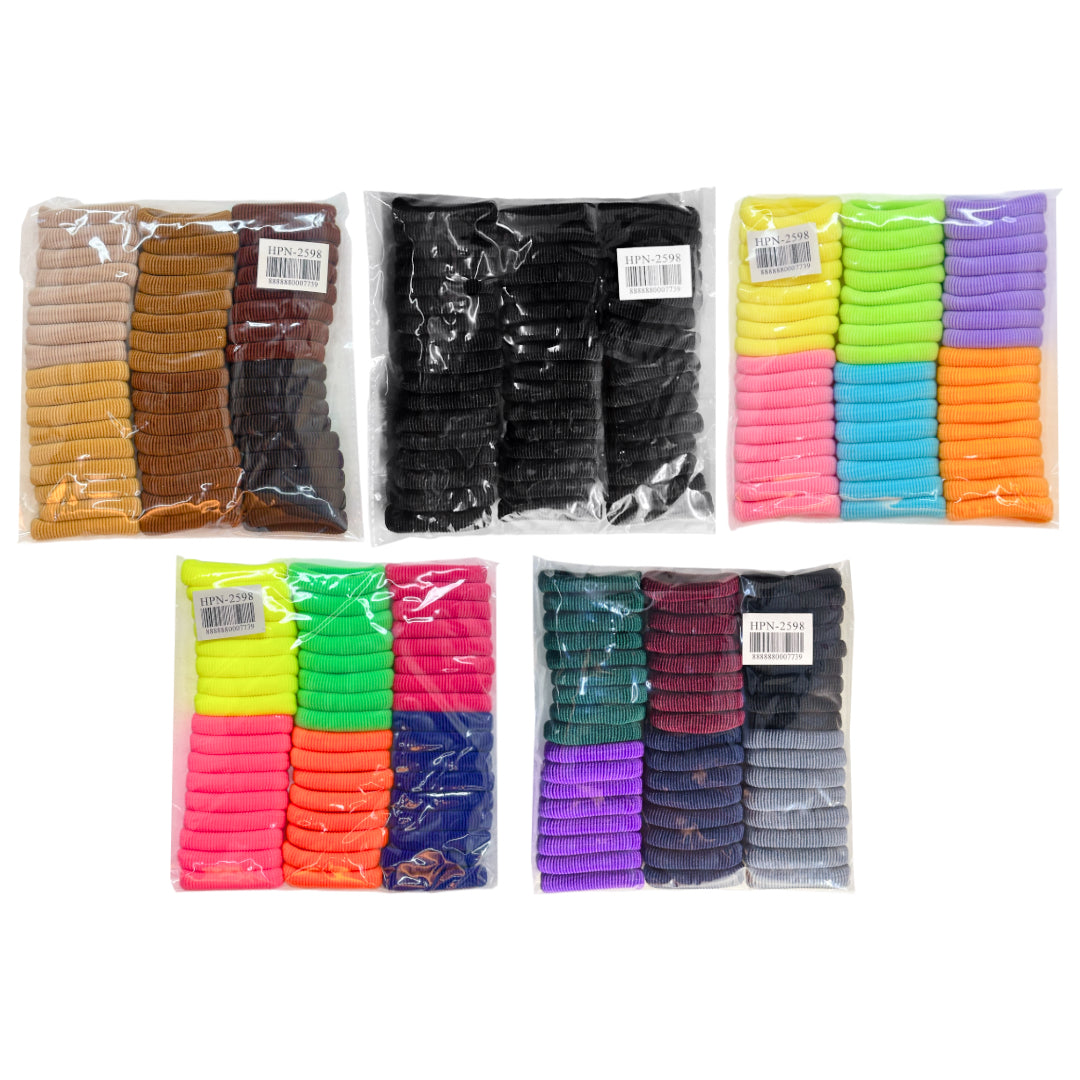 HPN-2598 (50 pcs) Fabric Hair Tie Set