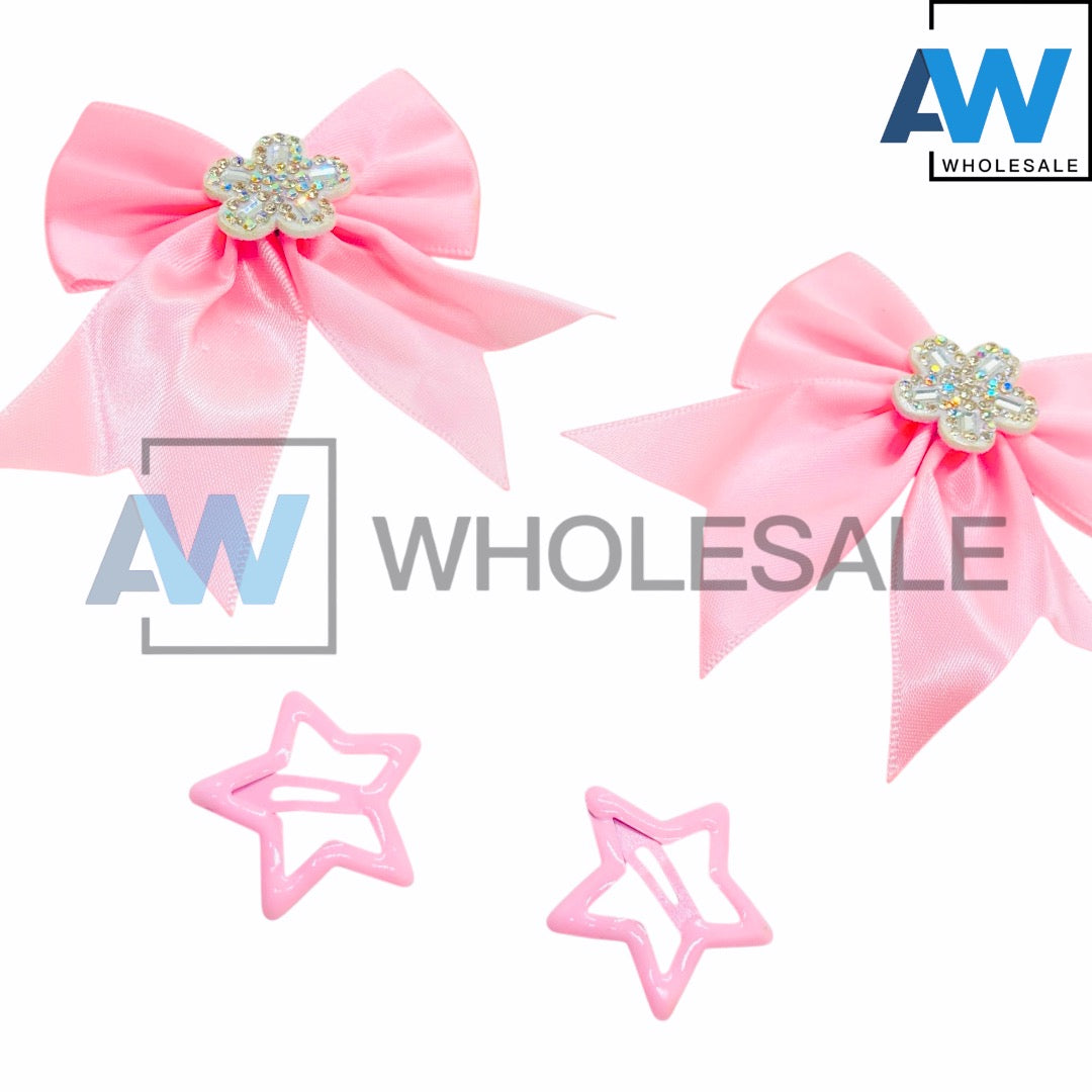 HPN-2652 (12 cards) 4 in 1 Hair Clip Set