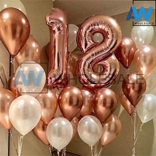 PS-318 (1 pc) 32 Inches Foil Number Balloons