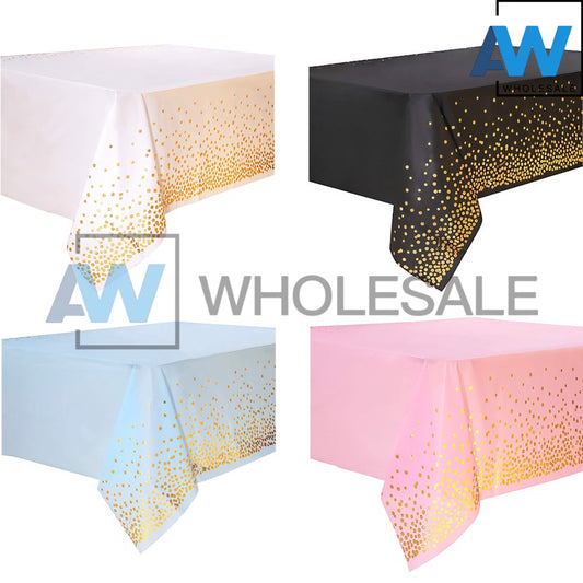 PS-298 (1 pc) Gold Stamp Tablecloth