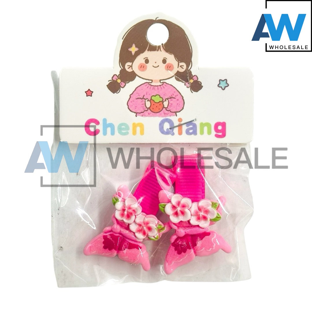 HPN-2511 (10 sets) Butterfly Hair Clip