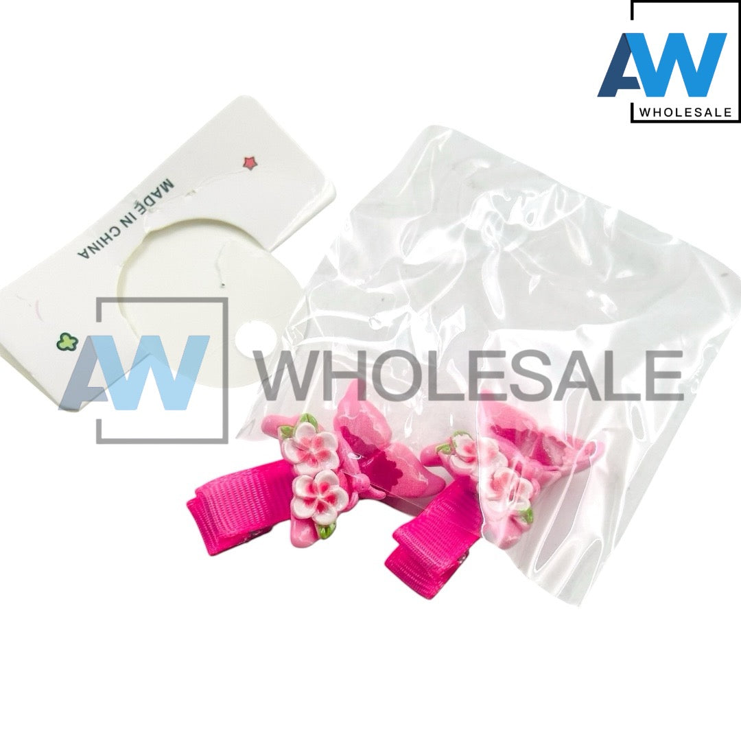 HPN-2511 (10 sets) Butterfly Hair Clip