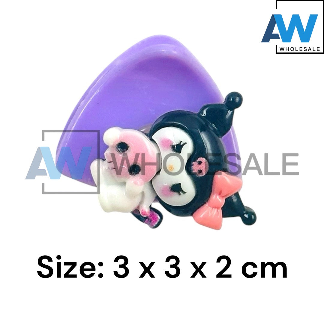 HPN-2513 (1 card) Cute Character Hair Clip