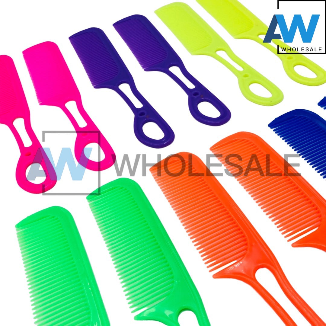 XP-1017 (12 pcs) PVC Hair Combs