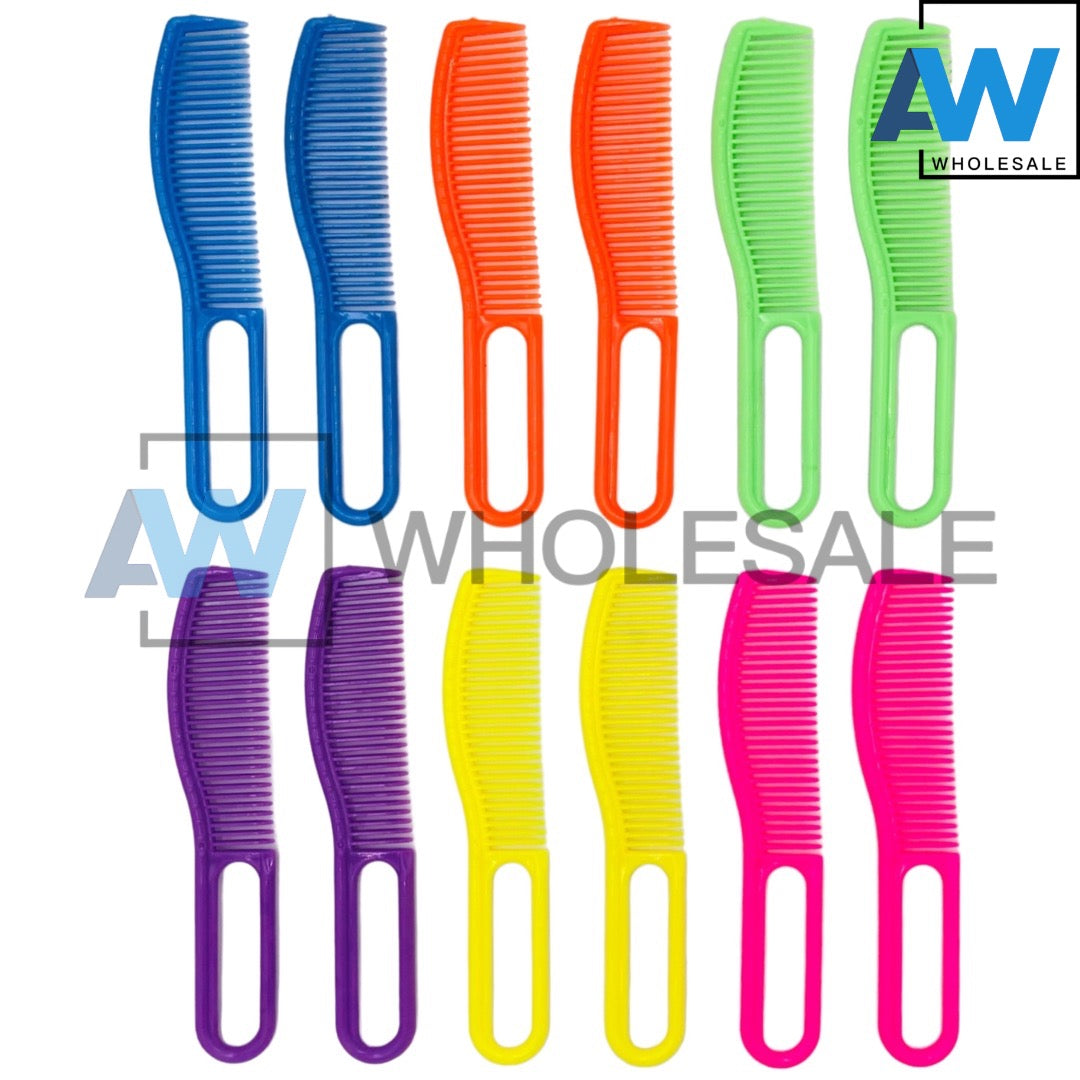2013 (12 pcs) PVC Hair Combs