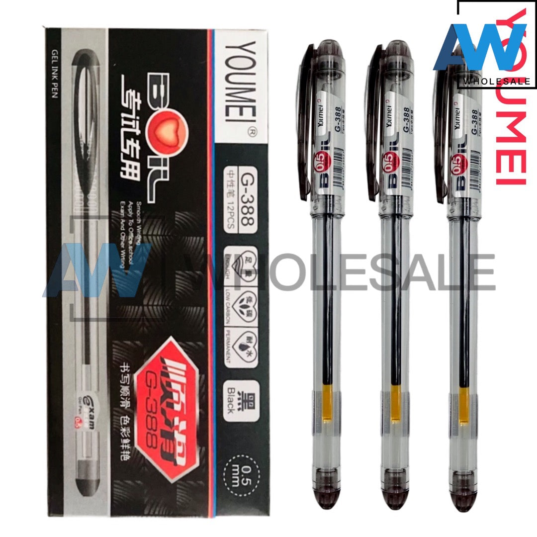 XP-1088 (12 pcs) Youmei Boil Gelpen Ballpens