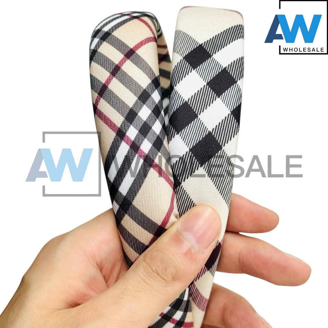 HB-1694 (12 pcs) Classic Padded Headbands