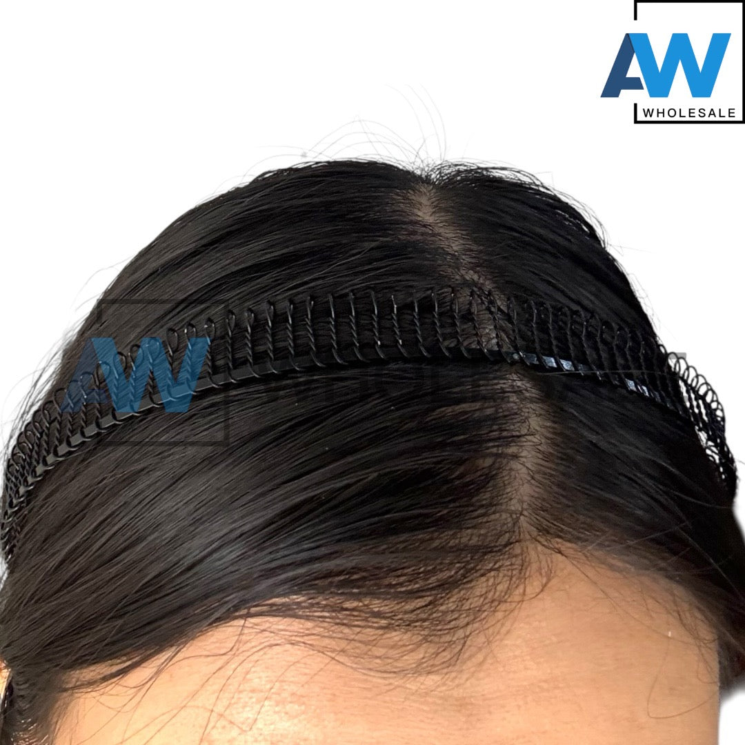 HB-1660 (12 pcs) Braided Metal Headbands